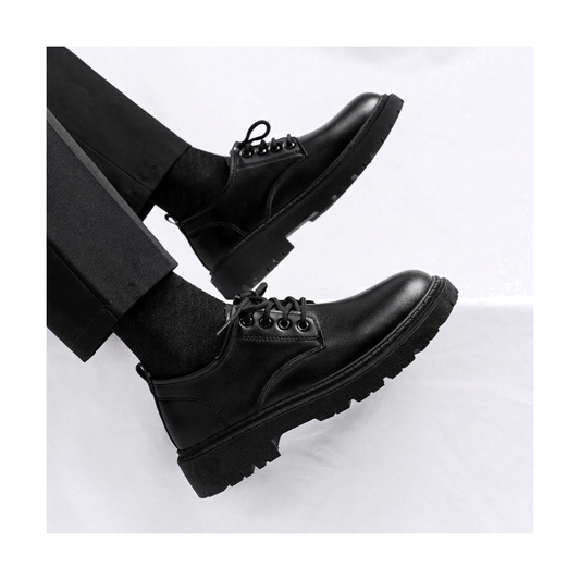 Men's White, Black and Navy Dress Shoes